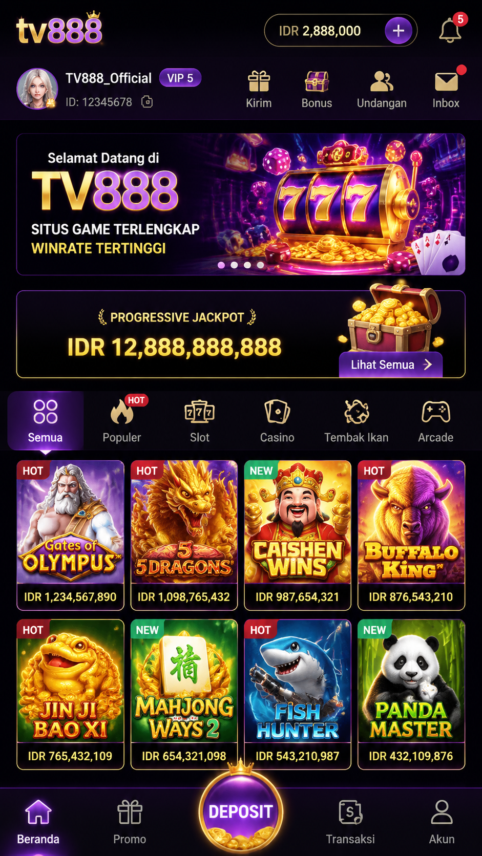 Screenshot 1 tv888